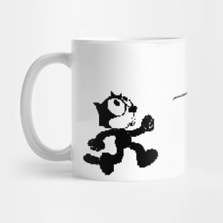 Banksy Balloon Cat Mug
